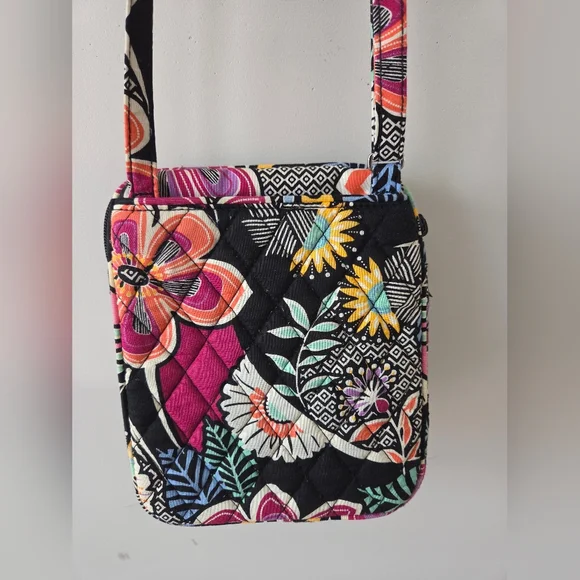 Vera Bradley Floral Mini Crossbody Bag - Picture 3 of 4